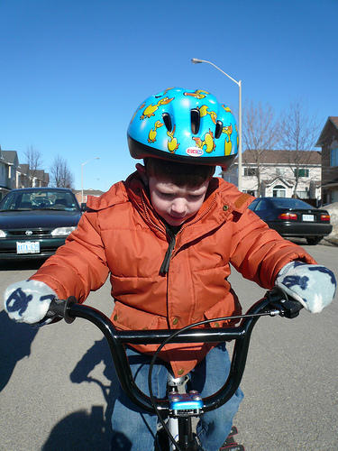 Jak naučit dítě jezdit na kole