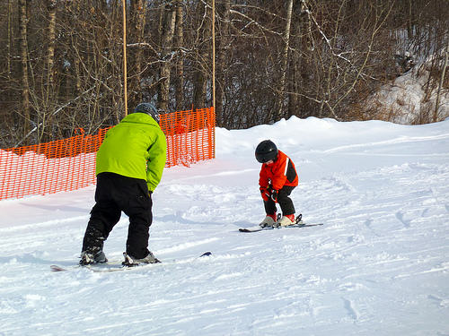 Jak učit děti lyžovat